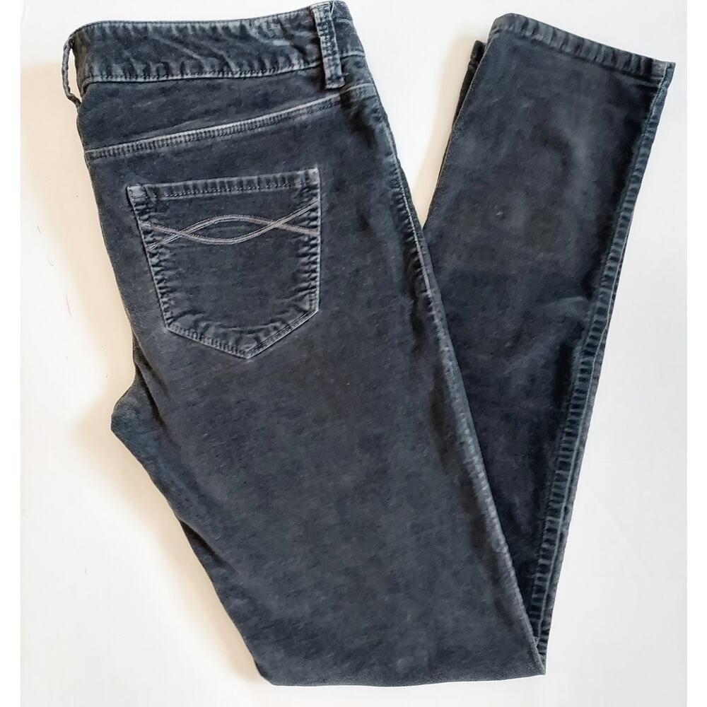Abercrombie & Fitch Gray Velvet Pants Size 6